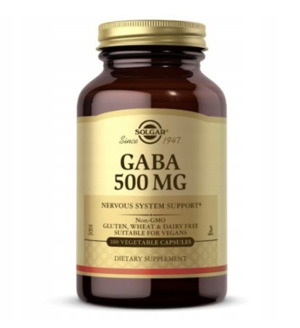 Gaba 500 mg, 50 capsule, Solgar