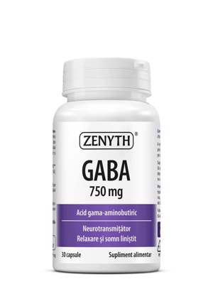 Gaba 750mg, 30 capsule, Zenyth