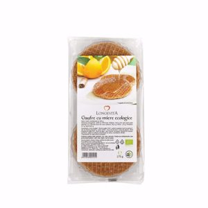 Gaufre cu miere bio x175gr Longevita[IMP]