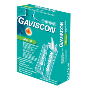 Gaviscon Mentol susp orala 12pl (Reckitt)