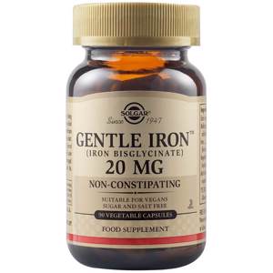 Gentle Iron 20 mg, 90 capsule, Solgar