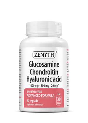 Glucosamine, Chondroitin, Hyaluronic Acid, 60 capsule, Zenyth 