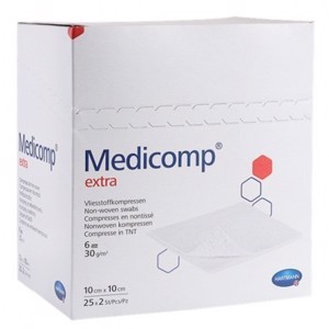 Hartmann Medicomp Extra Sterile 10/10cm x 25