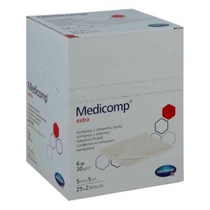 Hartmann Medicomp Extra Sterile 5/5cm x 25