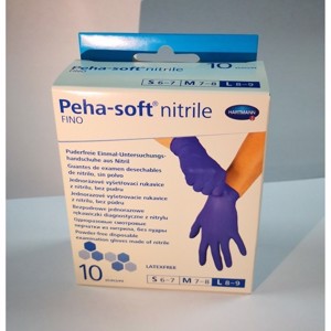 Hartmann peha-soft Manusi Nitrile fino L x 10