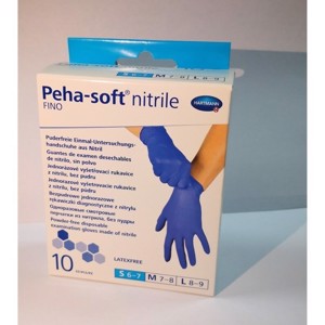 Hartmann peha-soft Manusi Nitrile fino S x 10