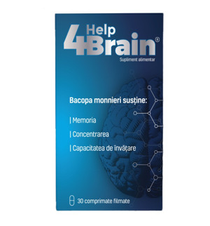  Help 4 Brain, 30 comprimate, Zdrovit