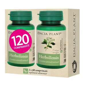 HerboTensin , 120 comprimate, Dacia Plant 
