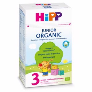 Hipp Lapte Praf Crestere Organic Junior 3 500g
