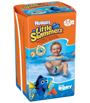 Huggies Little Swimmers Chilotei copii 5-6/11-18kg 11buc
