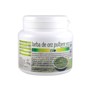 Iarba de orz pulbere ECO Noua Zeelanda 150g (Deco)