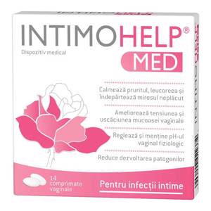 IntimoHelp Med, 14 comprimate vaginale, Zdrovit
