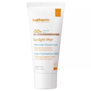 Ivatherm Sunlight dry touch fluid MAT tinted SPF50 50ml