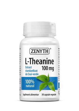 L-Theanine 100 mg, 30 capsule, Zenyth 