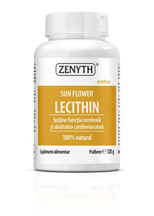 Lecitina din floarea soarelui, 120g, Zenyth