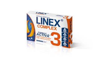 Linex Complex, 14 capsule vegetale, Sandoz 
