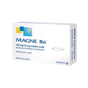 Magne B6-fiole buv. x 10-Sanofi Romania