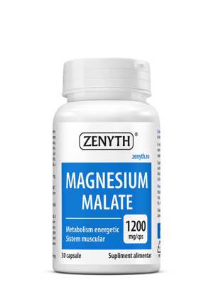 Magnesium Malate, 30 capsule, Zenyth