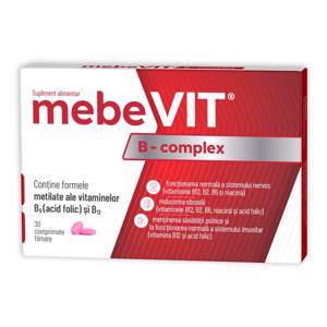MebeVit B-Complex, 30 comprimate, Zdrovit