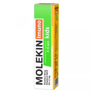 Molekin Imuno Kids, 20 comprimate efervescente, Zdrovit