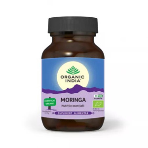 Moringa Bio, 60 capsule, Organic India 