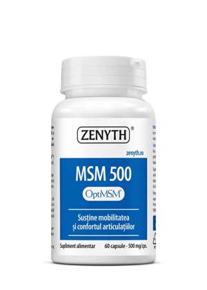 MSM 500, 60 capsule, Zenyth