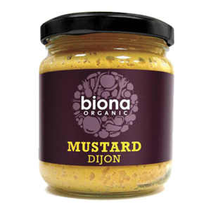 Mustar bio Dijon, 200 g, Biona