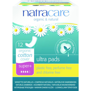 Natracare absorbante super plus (4pic) x12buc