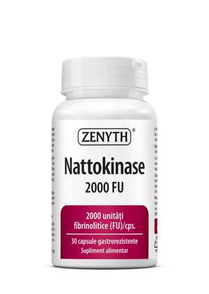 Nattokinase, 30 capsule, Zenyth 