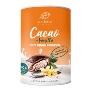Nature`s Finest bautura instant de orez cu cacao si vanilie ECO x 250g