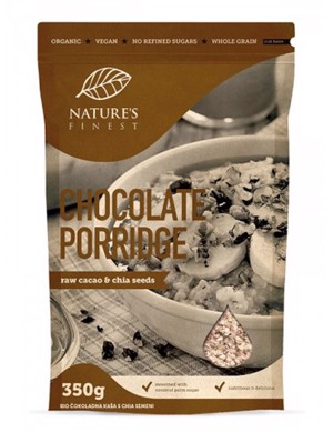 Nature`s Finest porridge cu ciocolata ECO x 350g