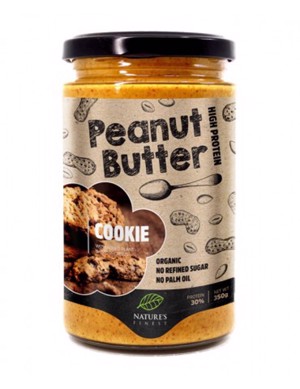Nature`s Finest Unt ECO crocant de arahide cu biscuiti x 350g