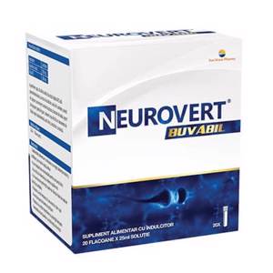 Neurovert buvabil, 20 flacoane, Sun Wave