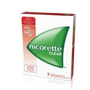 Nicorette Clear 10mg/16h x 7plast.transd[IMP]