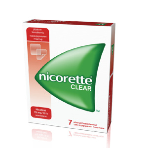 Nicorette Clear 15mg/16h x 7plast.transd[IMP]