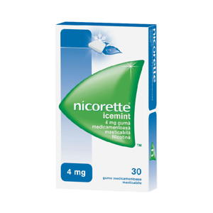 Nicorette Icemint 4mg gum.mastic cps.x30 (McNeil)