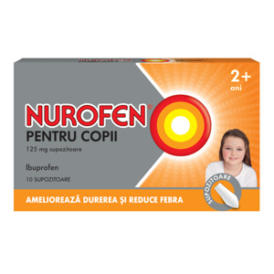 Nurofen Copii 125mg-supozitoare x 10-Reckit