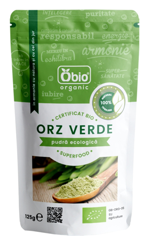 Obio Orz verde pulbere organica x125g
