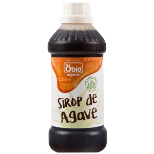 Obio Sirop agave raw dark bio x250ml
