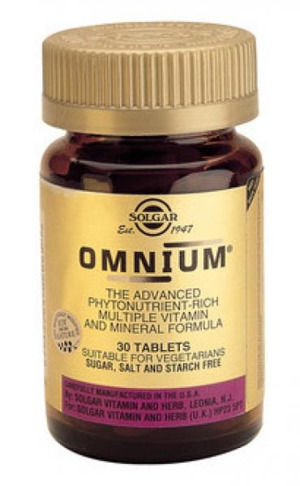 Omnium, 30 tablete, Solgar
