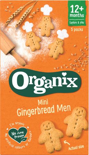 Organix Goodies Biscuiti cu Gimbir 12+