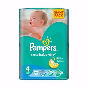 Pampers 4 Active Baby Maxi 7-14kg x 76buc-CVB Sales