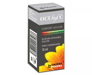 Picaturi oftalmice Ocuhyl-C, 10 ml, Unimed Pharma