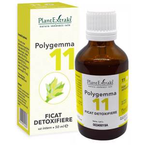 Plant E Polygemma nr. 11 Ficat-detoxifiere x 50ml