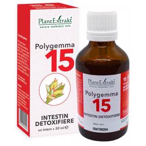 Plant E Polygemma nr. 15 Intestin-Detoxifiere x 50ml