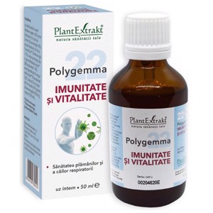 Plant E Polygemma nr. 22 Imunitate si vitalitate x 50ml