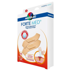 Plasturi ultra rezistenti Forte Med, 2 marimi, 20 bucati, Master-Aid