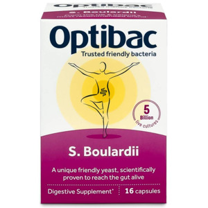 Probiotic Saccharomyces Boulardii, 16 capsule, Optibac