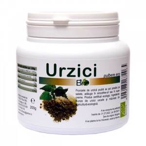 Pudra din frunze de urzici ECO, 200 g, Deco Italia