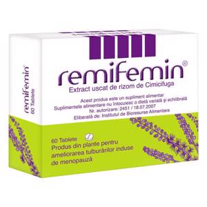 Remifemin, 60 tablete, 3F Plantamed